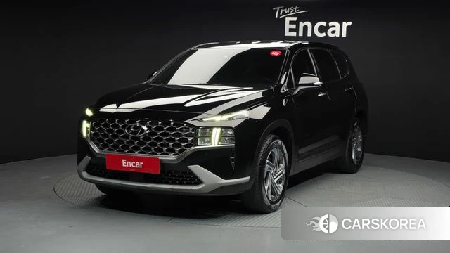 Hyundai The New Santa Fe 2021 Черный из Кореи