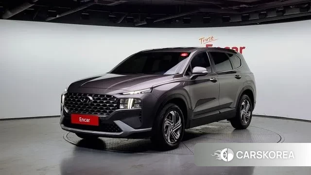 Hyundai The New Santa Fe 2022 Серый из Кореи