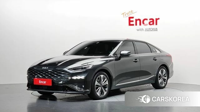 Kia K8 Hybrid 2022 Серый из Кореи