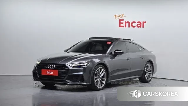 Audi A7 (4K) 2022 Белый из Кореи