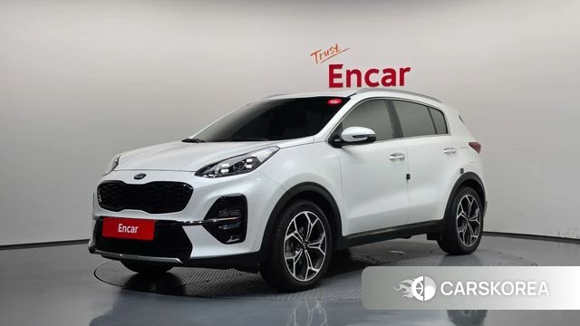 Kia Sportage The Bold 2018 Белый из Кореи