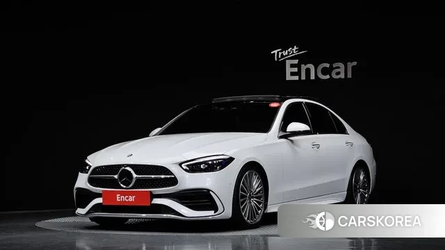 Mercedes-Benz C-Class W206 2023 Белый из Кореи