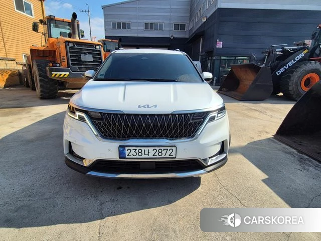 Kia Carnival 4th generation 2021 Белый из Кореи