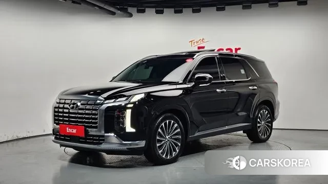 Hyundai The New Palisade 2023 Черный из Кореи