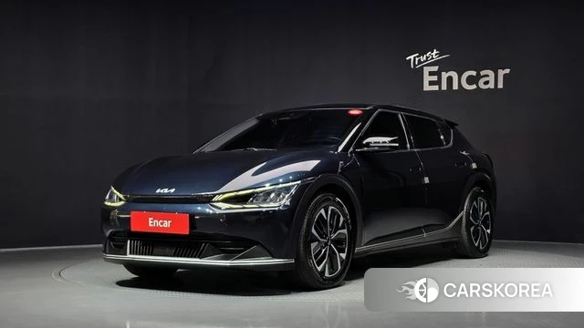 Kia EV6 2021 Синий из Кореи