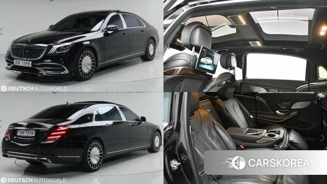 Mercedes-Benz S-Class W222 2019 Черный из Кореи