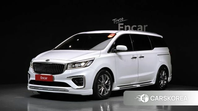 Kia The New Carnival 2019 Белый из Кореи