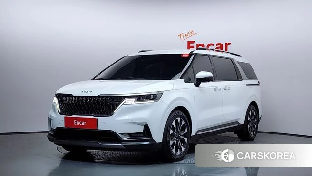Kia Carnival 4th generation 2023 Белый из Кореи