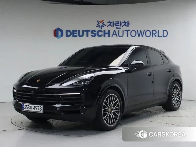 Porsche Cayenne (PO536) 2023 Черный из Кореи