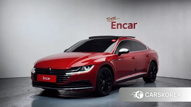 Volkswagen Arteon 2018 Красный из Кореи