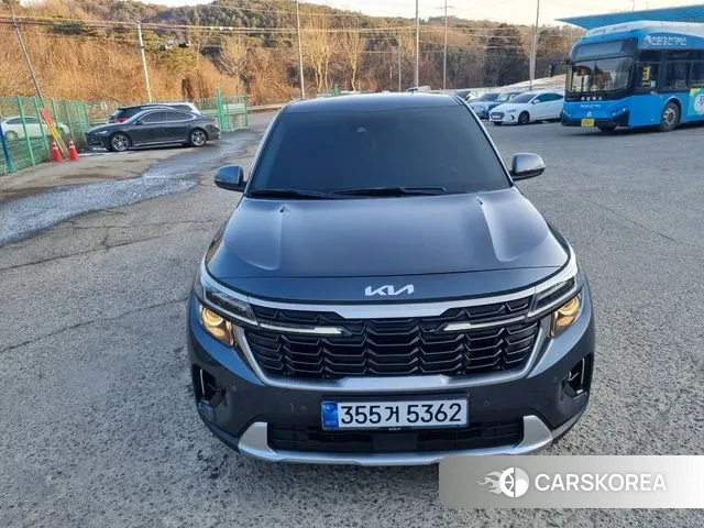 Kia The New Seltos 2023 Серый из Кореи