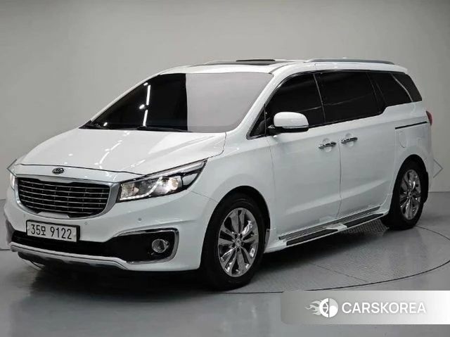 Kia All New Carnival 2018 Белый из Кореи