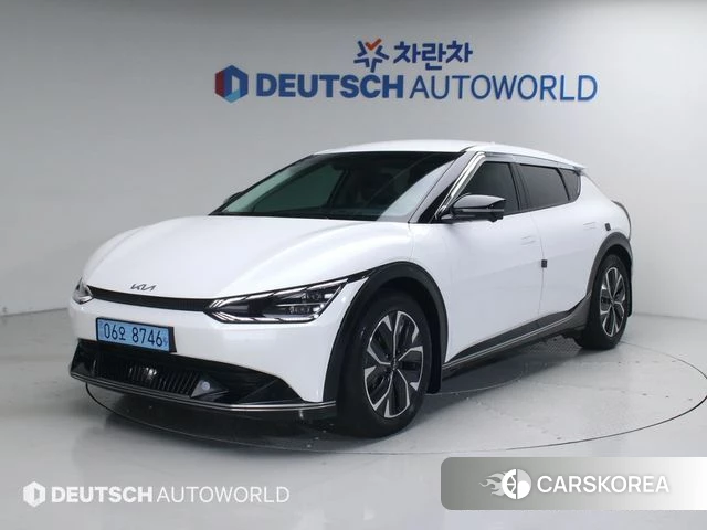 Kia EV6 2023 Белый из Кореи