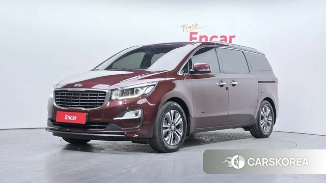Kia The New Carnival 2020 Красный из Кореи
