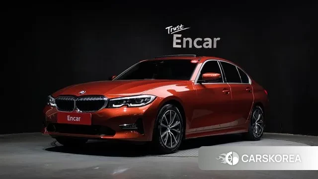 BMW 3 Series (G20) 2019 Оранжевый из Кореи