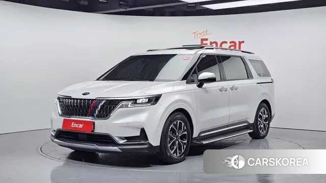 Kia Carnival 4th generation 2021 Белый из Кореи