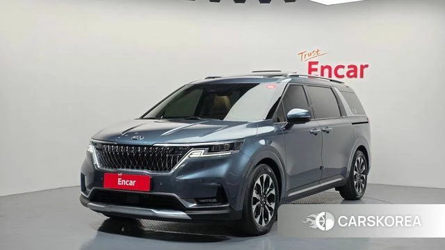 Kia Carnival 4th generation 2021 Синий из Кореи