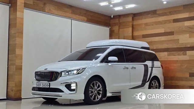 Kia The New Carnival 2018 Белый из Кореи