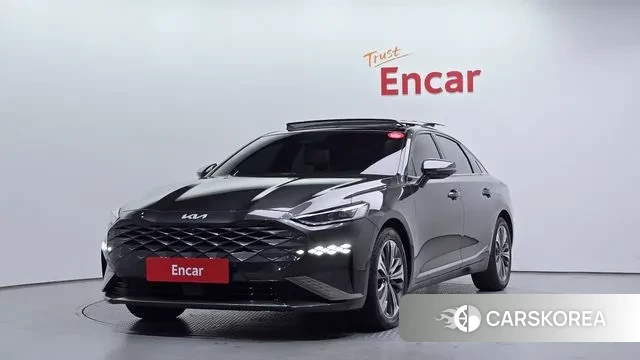 Kia K8 Hybrid 2022 Серый из Кореи