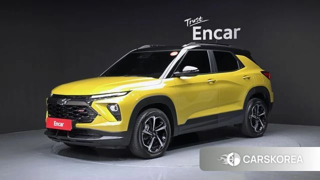Chevrolet (GM Daewoo) The New Trail Blazer 2024 Желтый из Кореи