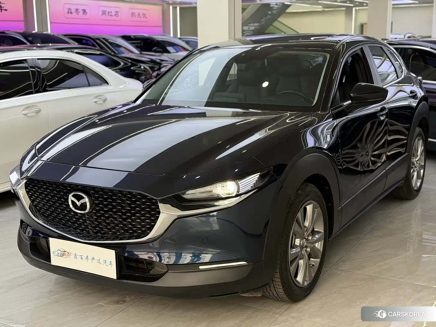 Mazda CX-30 2021 Синий из Китая