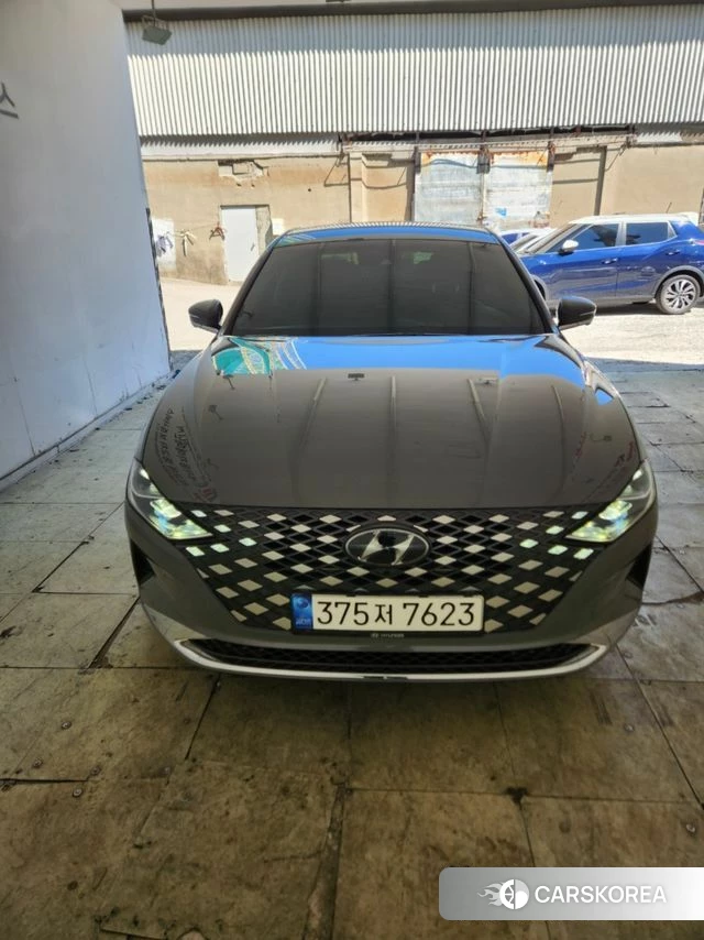 Hyundai The New Grandeur IG 2021 Серый из Кореи