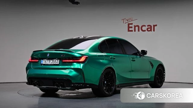 BMW M3 (G80) 2025 Зеленый из Кореи
