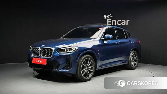 BMW X4 (G02) 2025 Синий из Кореи