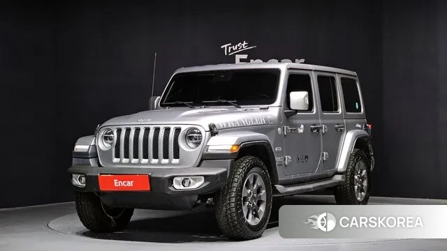 Jeep Wrangler (JL) 2019 Серебряный из Кореи