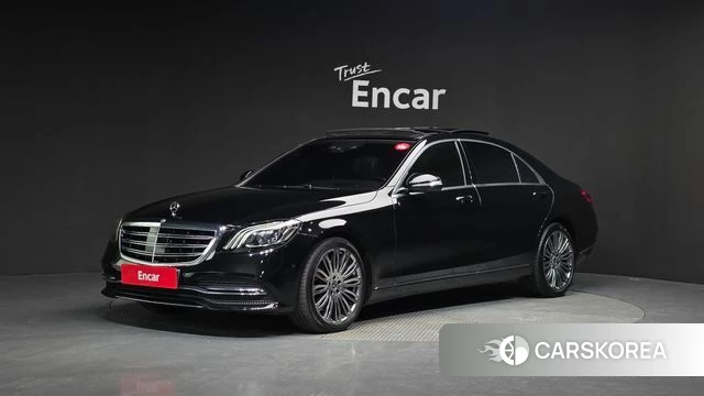 Mercedes-Benz S-Class W222 2018 Черный из Кореи
