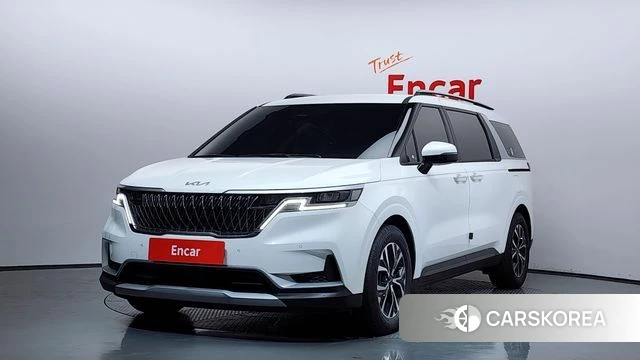 Kia Carnival 4th generation 2023 Белый из Кореи