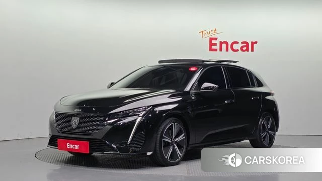 Peugeot 308 Third generation 2023 Черный из Кореи