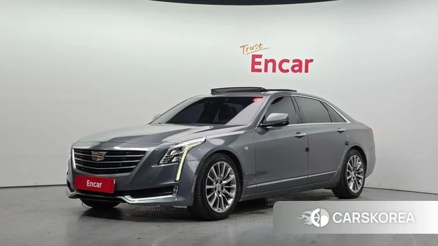 Cadillac CT6 2018 Серый из Кореи