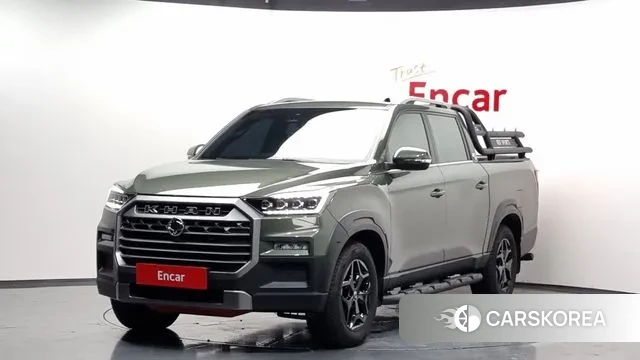 Ssangyong The New Rexton Sports Cannes 2024 Темно-зеленый из Кореи