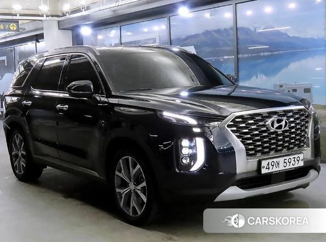 Hyundai Palisade 2019 Синий из Кореи