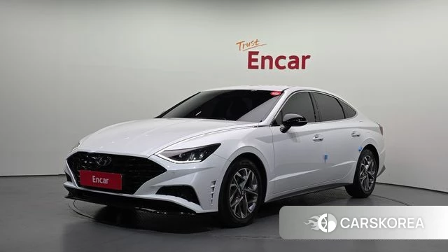 Hyundai Sonata (DN8) 2022 Белый из Кореи