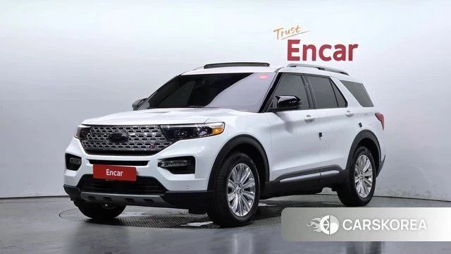 Ford Explorer 6th Generation 2020 Белый из Кореи