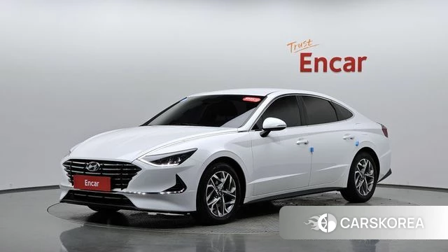 Hyundai Sonata (DN8) 2020 Белый из Кореи
