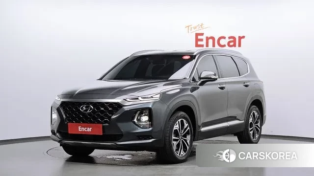 Hyundai Santa Fe TM 2019 Серый из Кореи