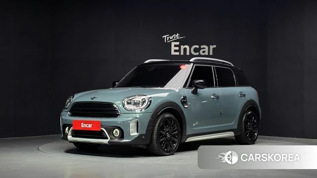 Mini Cooper D Countryman 2021 Небесно-голубой из Кореи