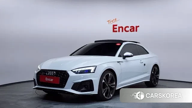 Audi S5 (F5) 2021 Белый из Кореи
