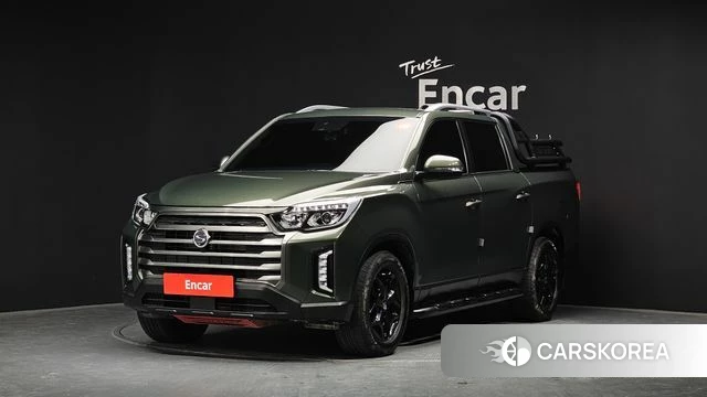 Ssangyong The New Rexton Sport 2021 Зеленый из Кореи