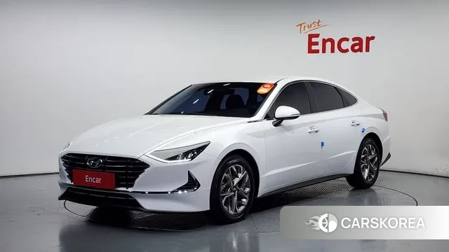 Hyundai Sonata (DN8) 2021 Белый из Кореи
