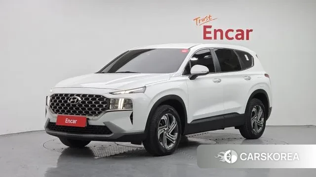 Hyundai The New Santa Fe 2023 Белый из Кореи