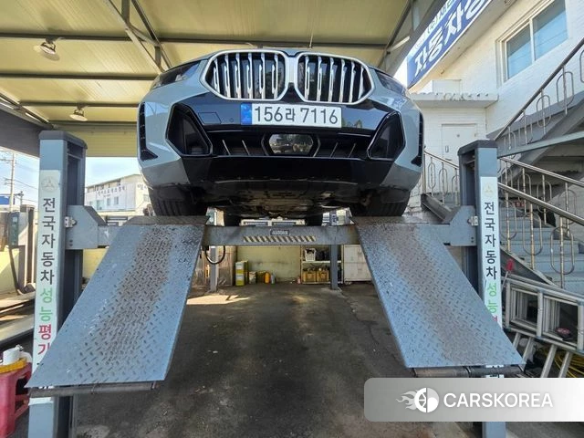 BMW X6 (G06) 2024 Серый из Кореи