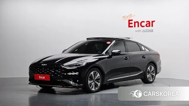 Kia K8 Hybrid 2023 Черный из Кореи
