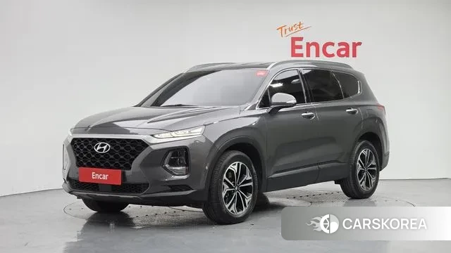 Hyundai Santa Fe TM 2019 Серый из Кореи