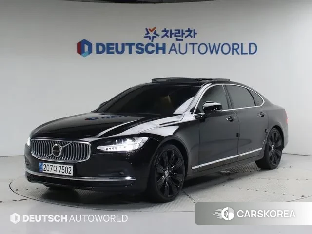 Volvo S90 2021 Черный из Кореи