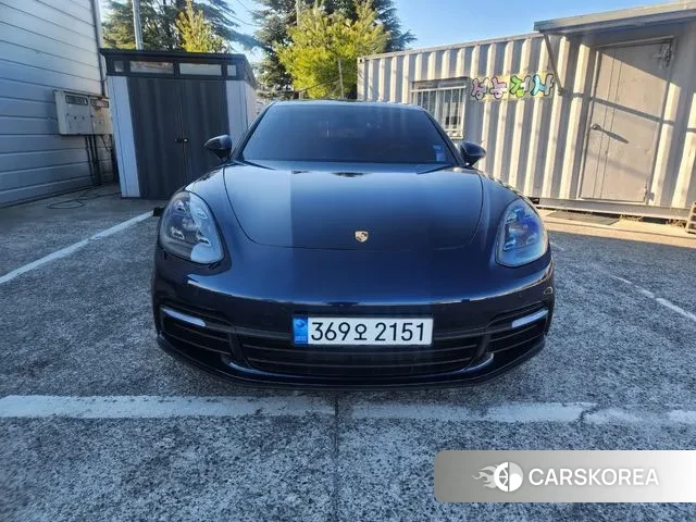Porsche Panamera (971) 2018 Синий из Кореи