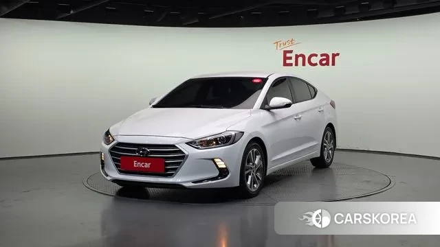 Hyundai Avante AD 2018 Белый из Кореи